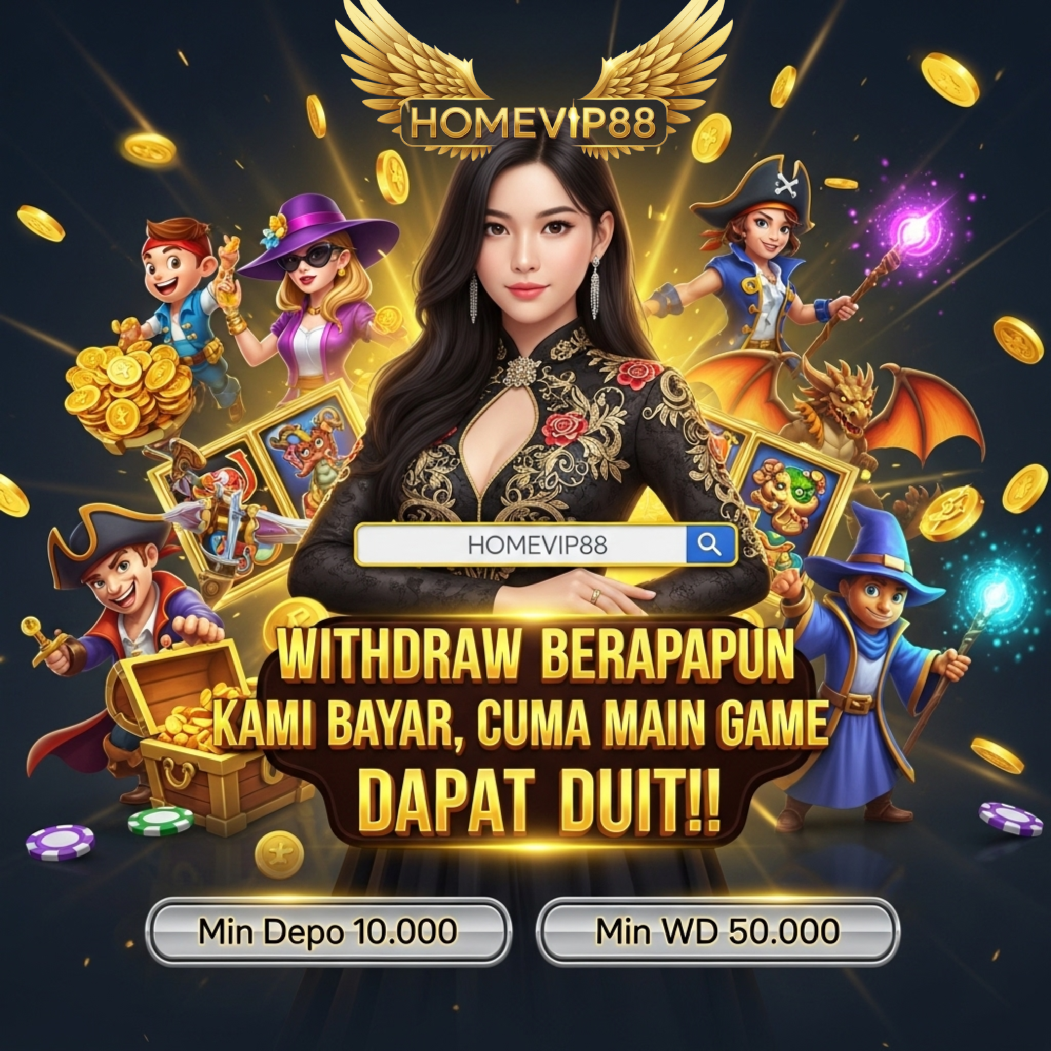 HOMEVIP88 > Link Daftar Situs Gaming Online 88 Viral  Gampang Narik Hari Ini